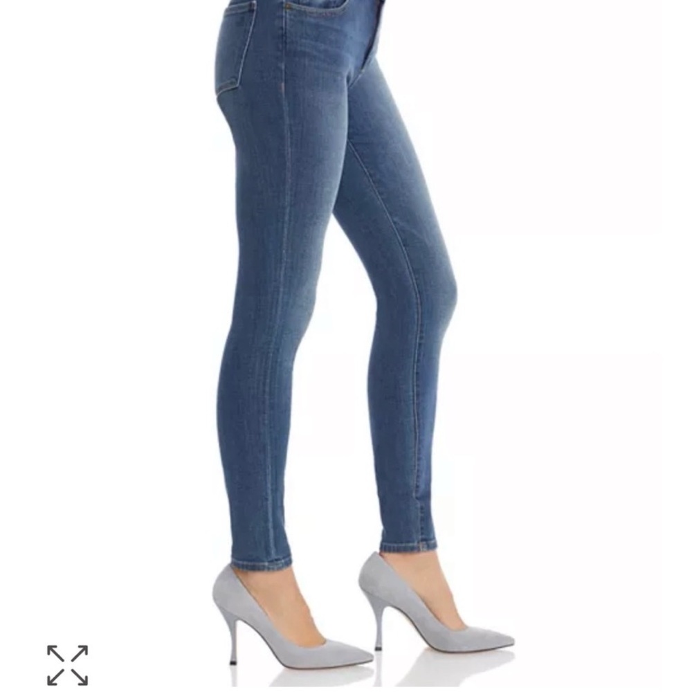 DL1961 Women's Florence Mid Rise Instasculpt‎ Skinny Jeans in Pacific Blue